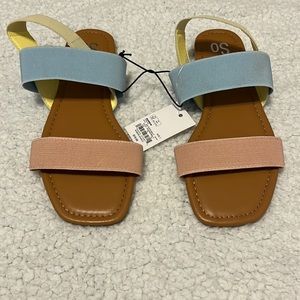 Brand new sandals